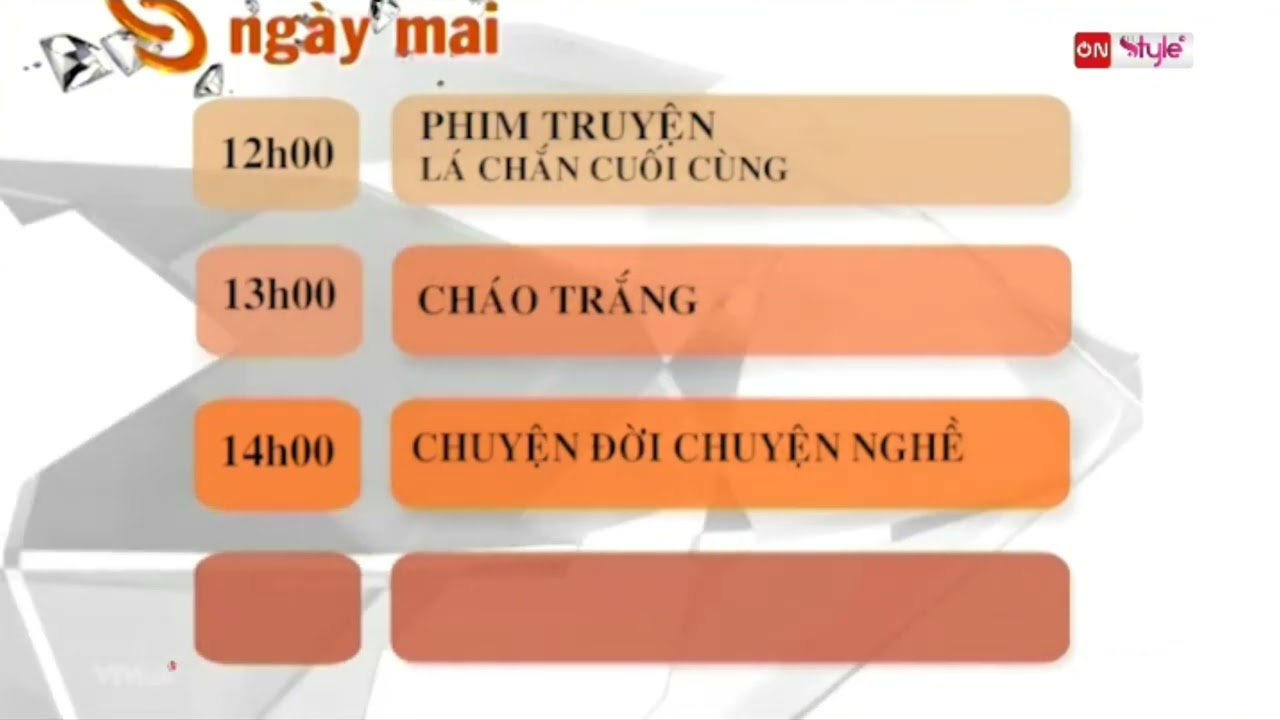 ON Style TV (VTVcab) - GTCT Ng&agrave;y Mai (0h, 1/2/2026)