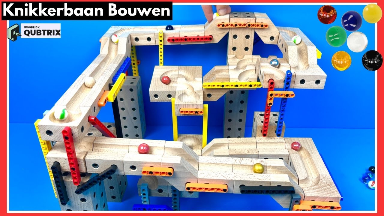 Knikkerbaan Bouwen van Qubtrix | Family Toys Collector