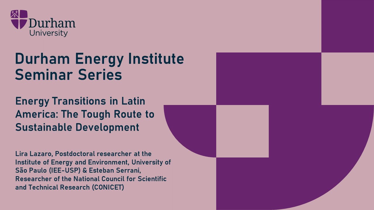 Energy Transitions in Latin America: The Tough Route to Sustainable Development