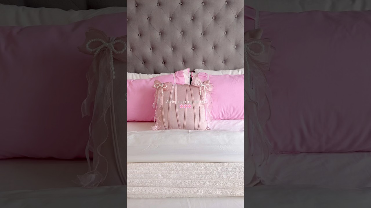 Slow mornings ritual🌸 #cozygirl #girlaesthetic #slowmorning #morningvlog #aestheticvideo #girlyvlog