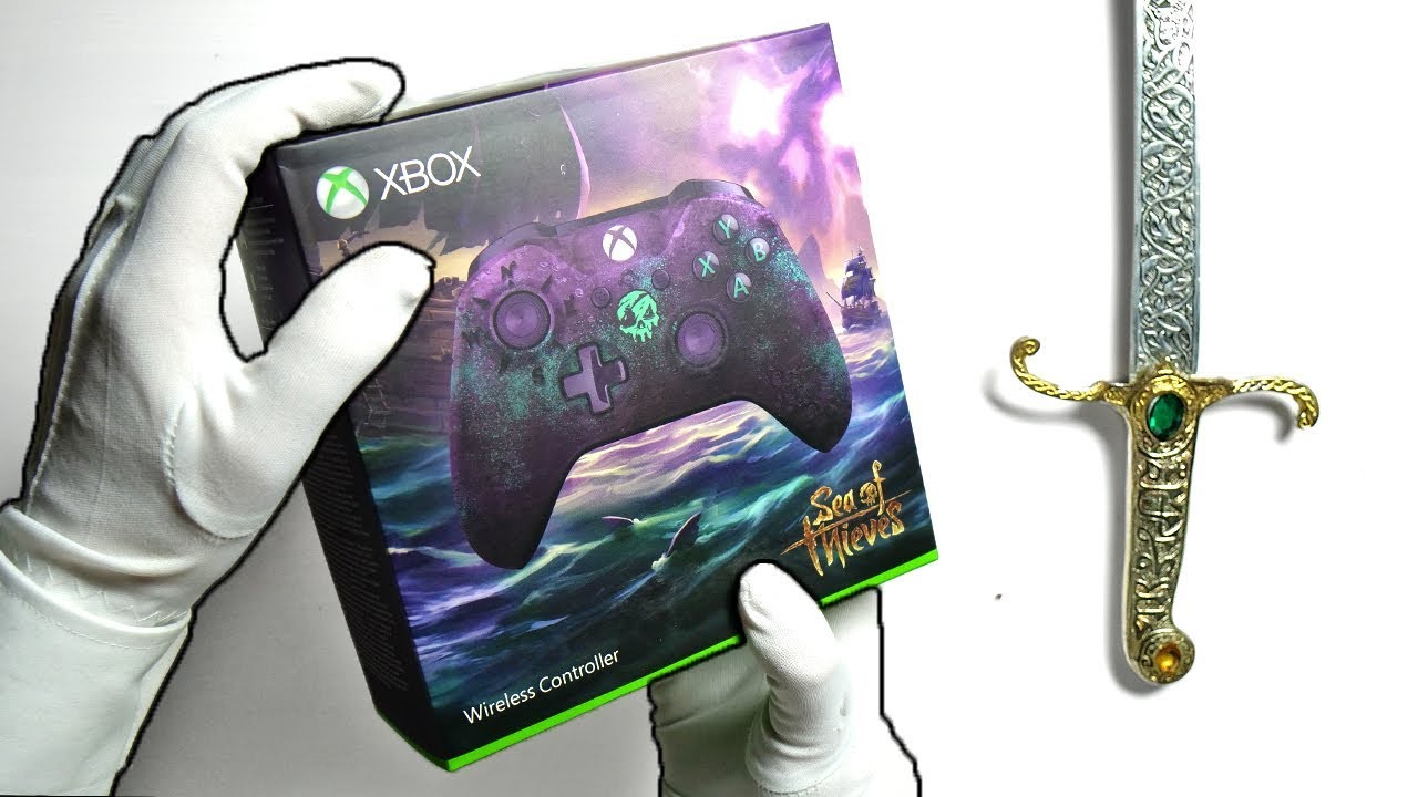 Sea of Thieves Controller Unboxing! (Sold Out) Xbox One Limited Edition Gamepad