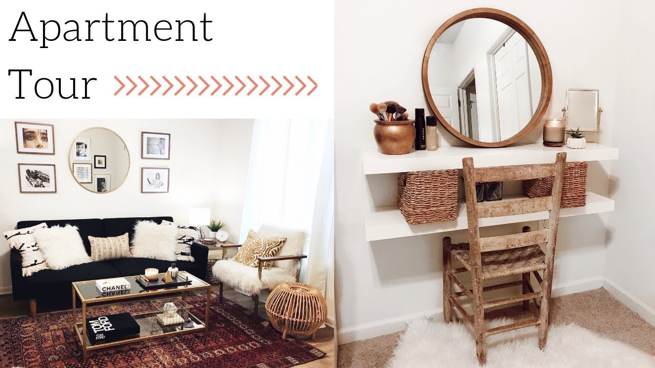Apartment Tour // Small One Bedroom // Low Budget