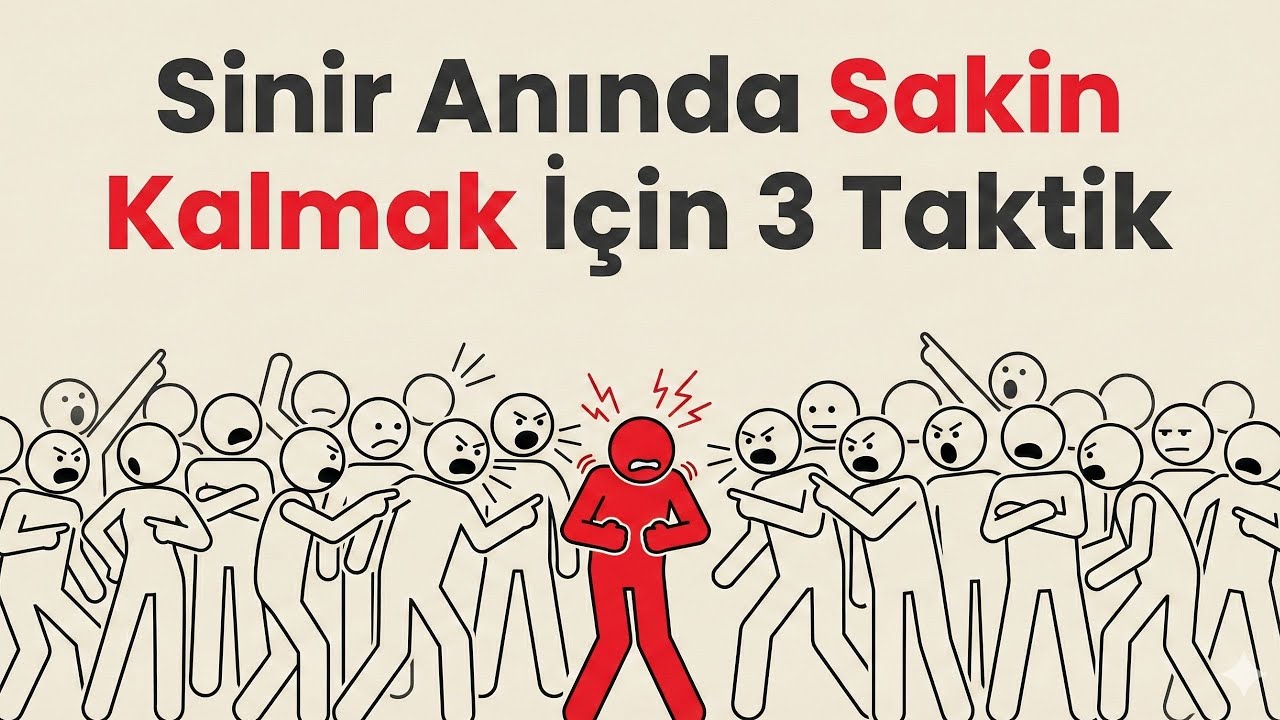 Sinir Anında Sakinleşmek İçin 3 Taktik