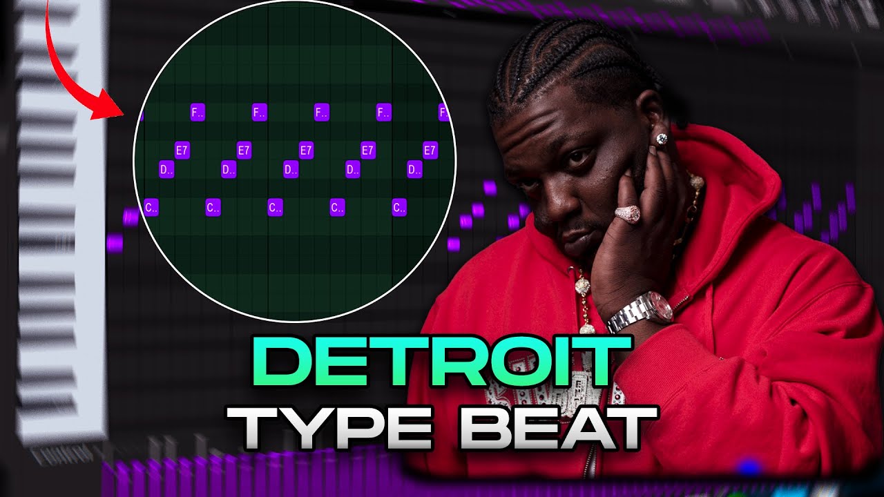 HOW TO MAKE DETROIT TYPE BEAT IN FL STUDIO 2025