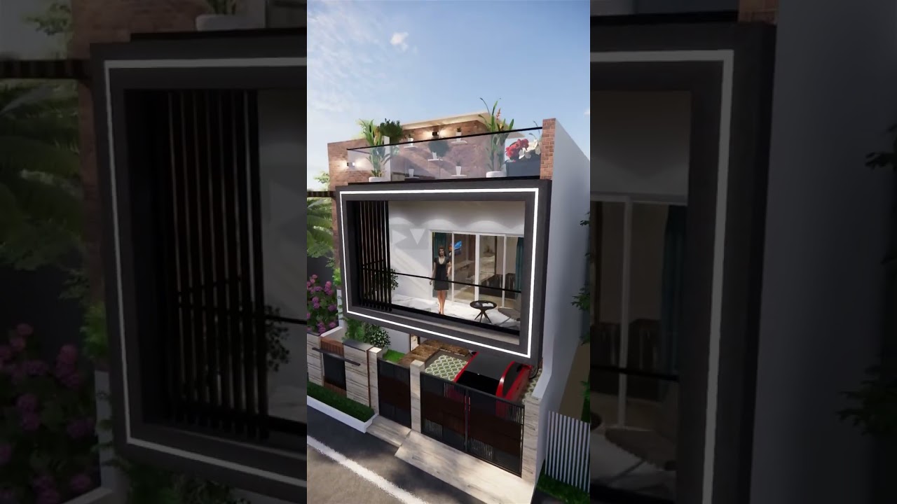 Elevation design Ideas   25x50 House Design 