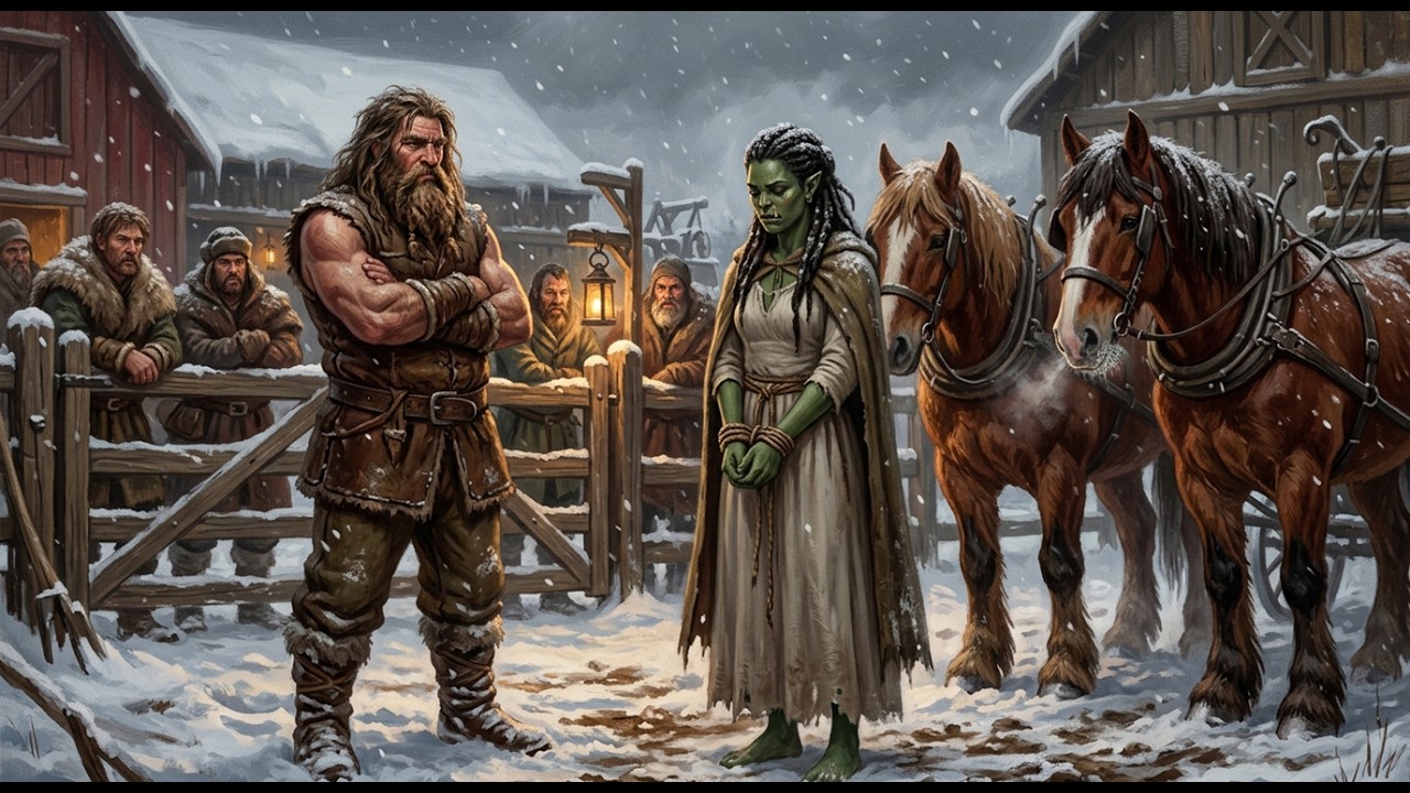 They Threw an Orc Woman in Free With Two Horses... He Didn't Know She'd Save His Home