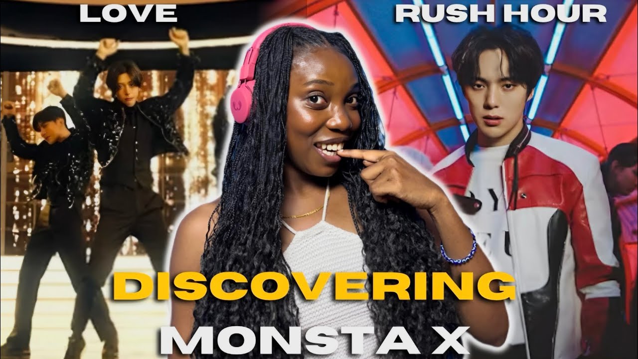 Знакомство с Monsta X &mdash; реакция на клипы Rush Hour и Love [РЕКОМЕНДАЦИЯ]