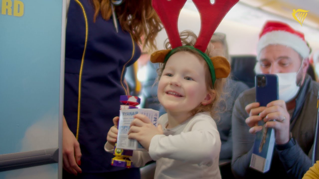 Flight Before Christmas 2021 | Ryanair proudly supporting ISPCC