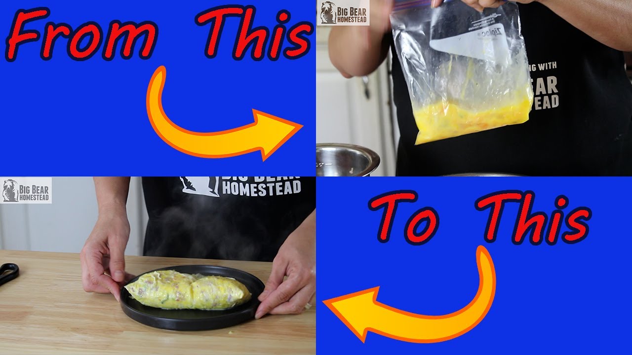 Omelette In A Bag For Beginners