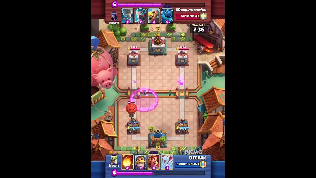 Mistakes First Then Comeback | Clash Royale Gameplay (No Commentry) #clashroyale