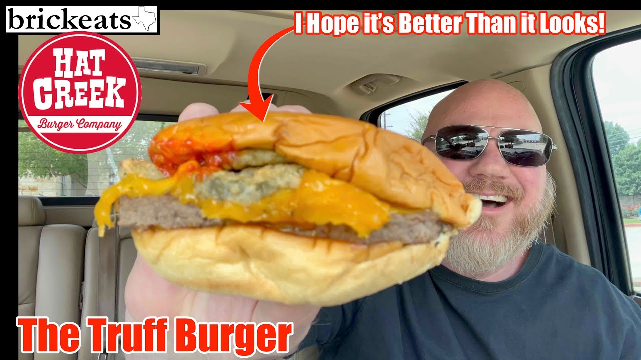 Hat Creek NEW The Truff Burger REVIEW- It doesn't look like much, but how does it taste? brickeats