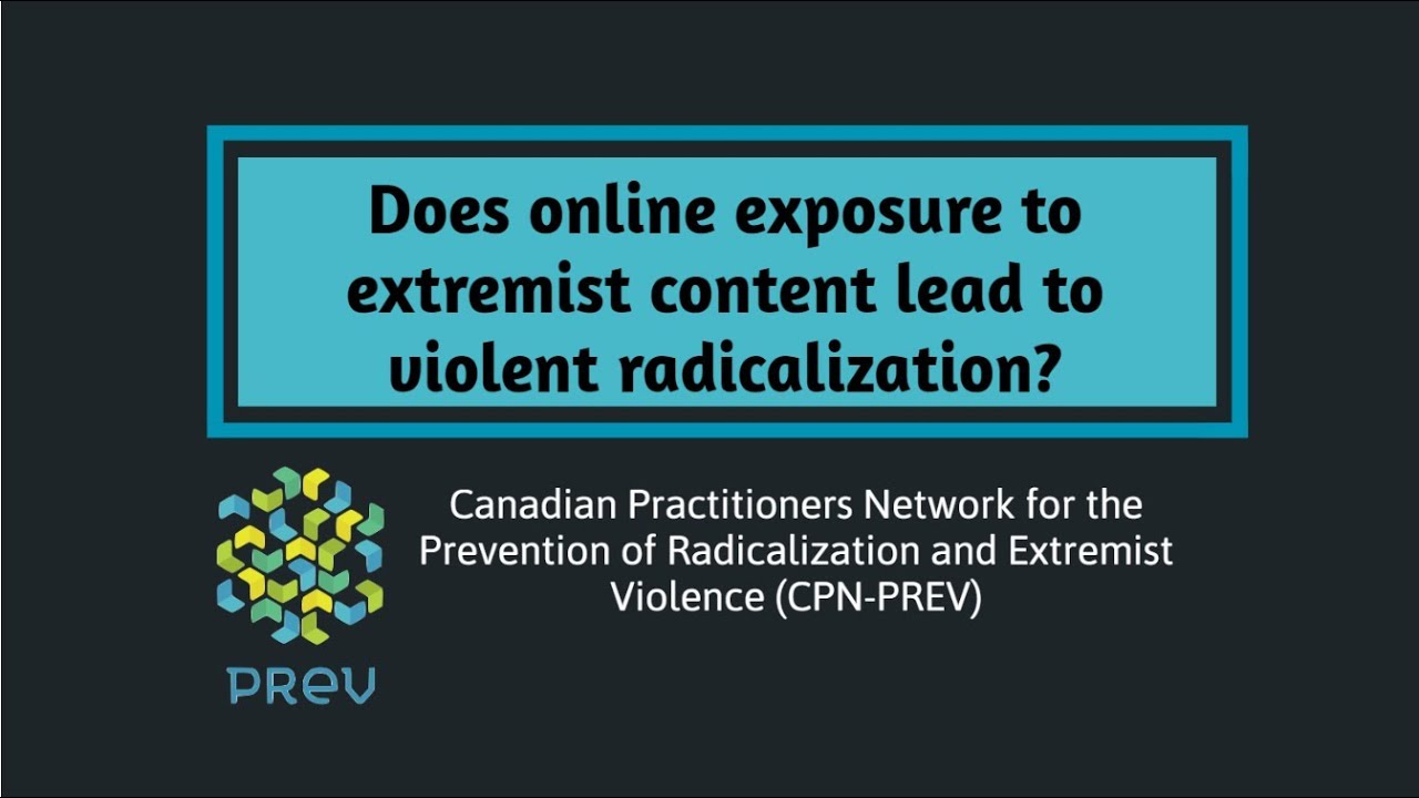Does online exposure to extremist content lead to violent radicalization?