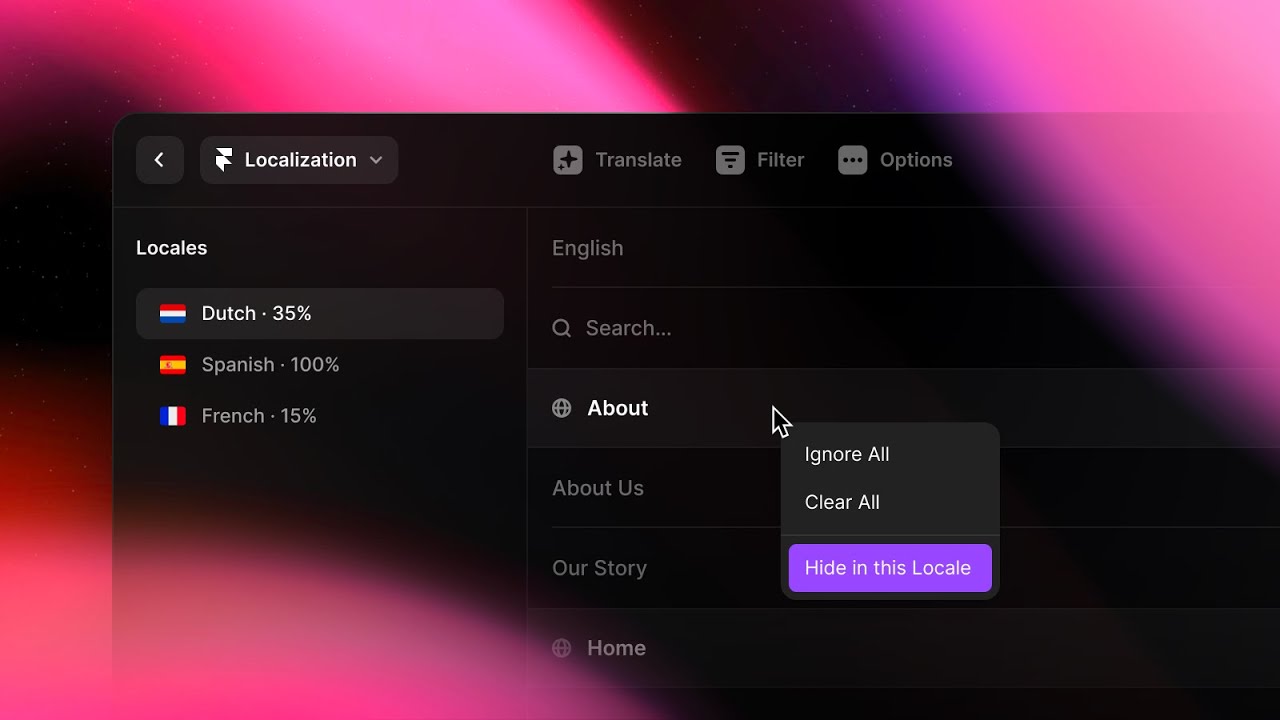 Обновление Framer: локализация 2.0