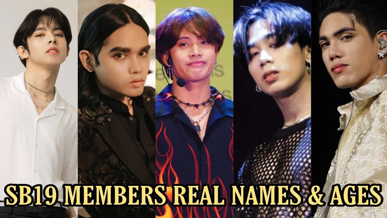 SB19 Members Real Names and Ages