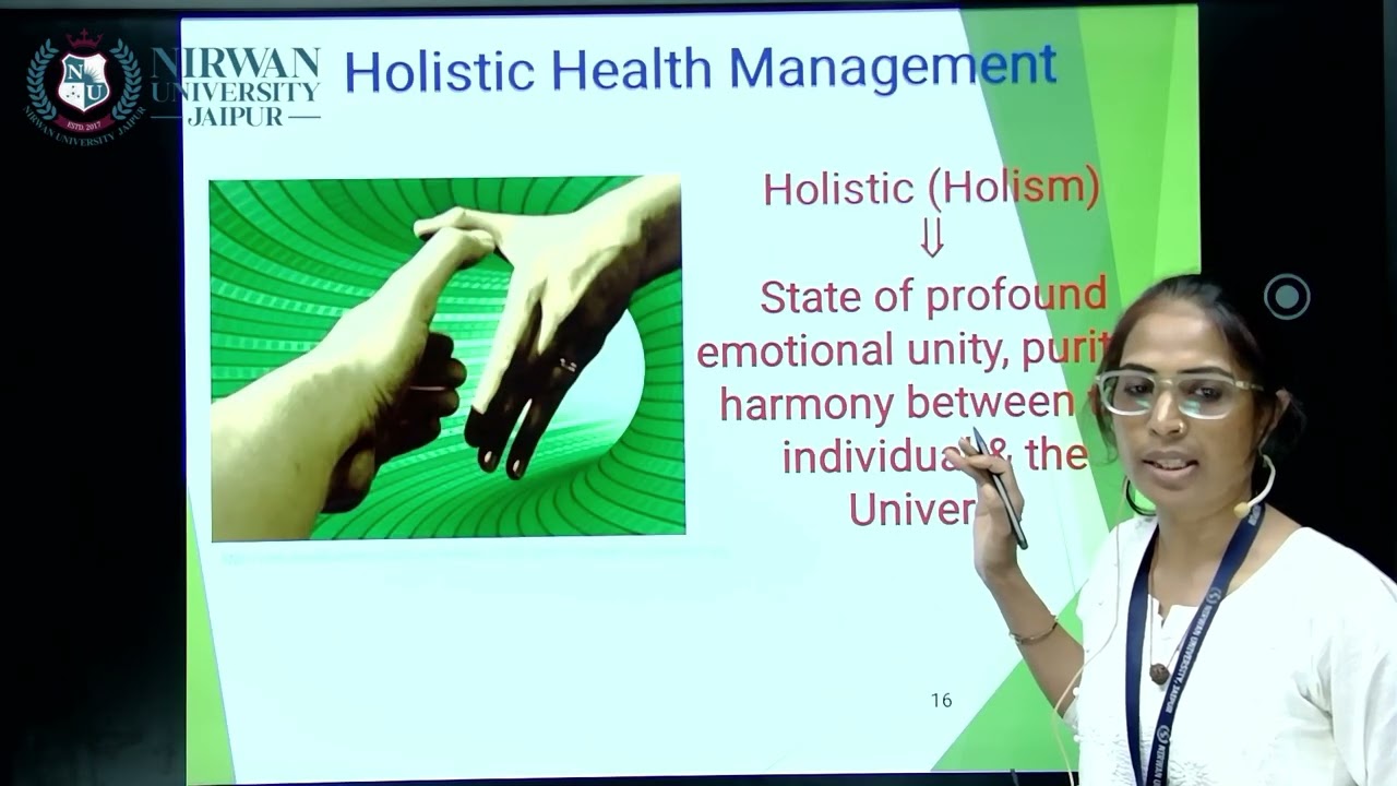 Holistic Health & Yoga | Dr. Krishna Agarwal | Assistant Professor | Nirwan University Jaipur