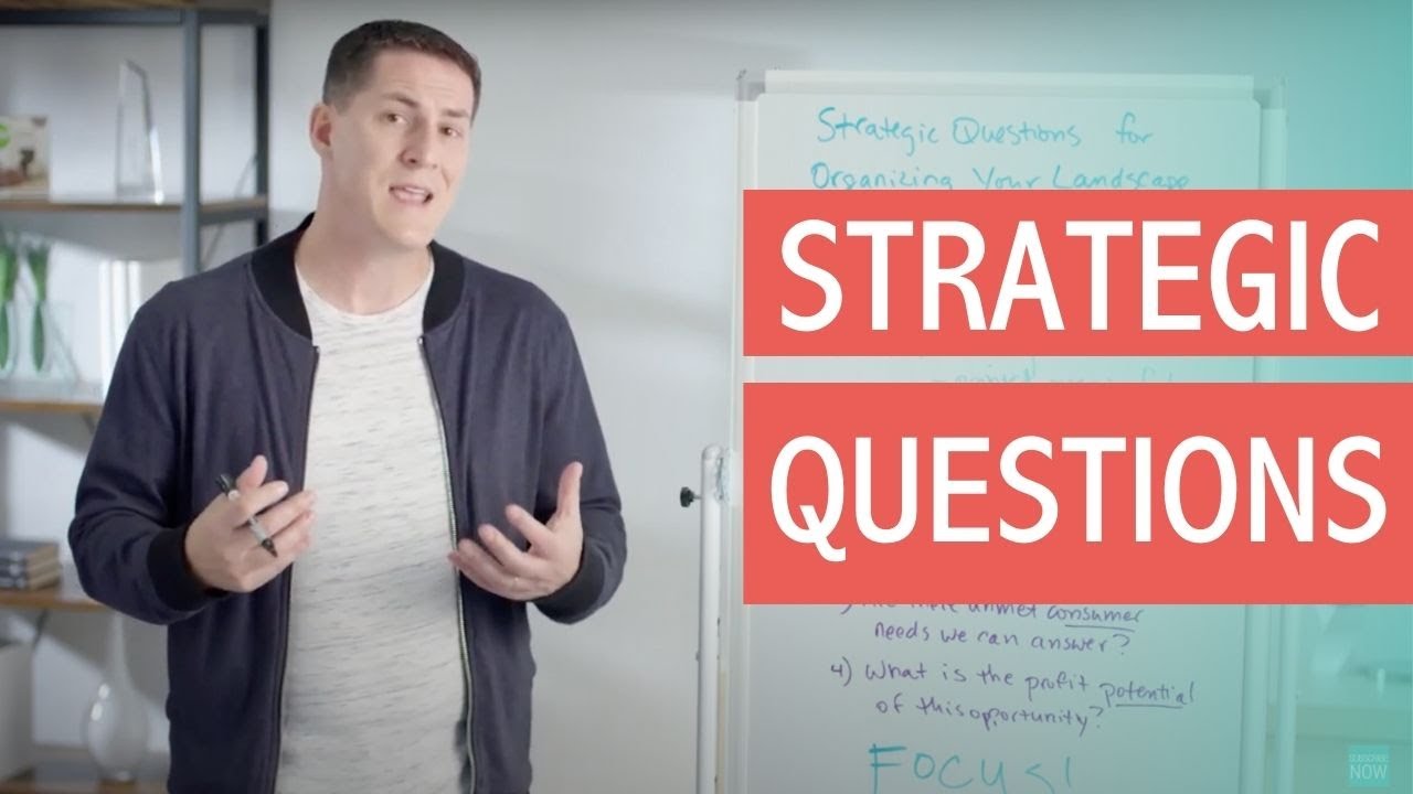 Competitive Landscape Analysis Structure - Using Strategic Questions to Organize Your Presentation