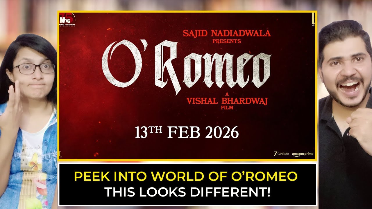 Peek Into World of O’Romeo Reaction 🔥 | Shahid Kapoor Looks INTENSE!