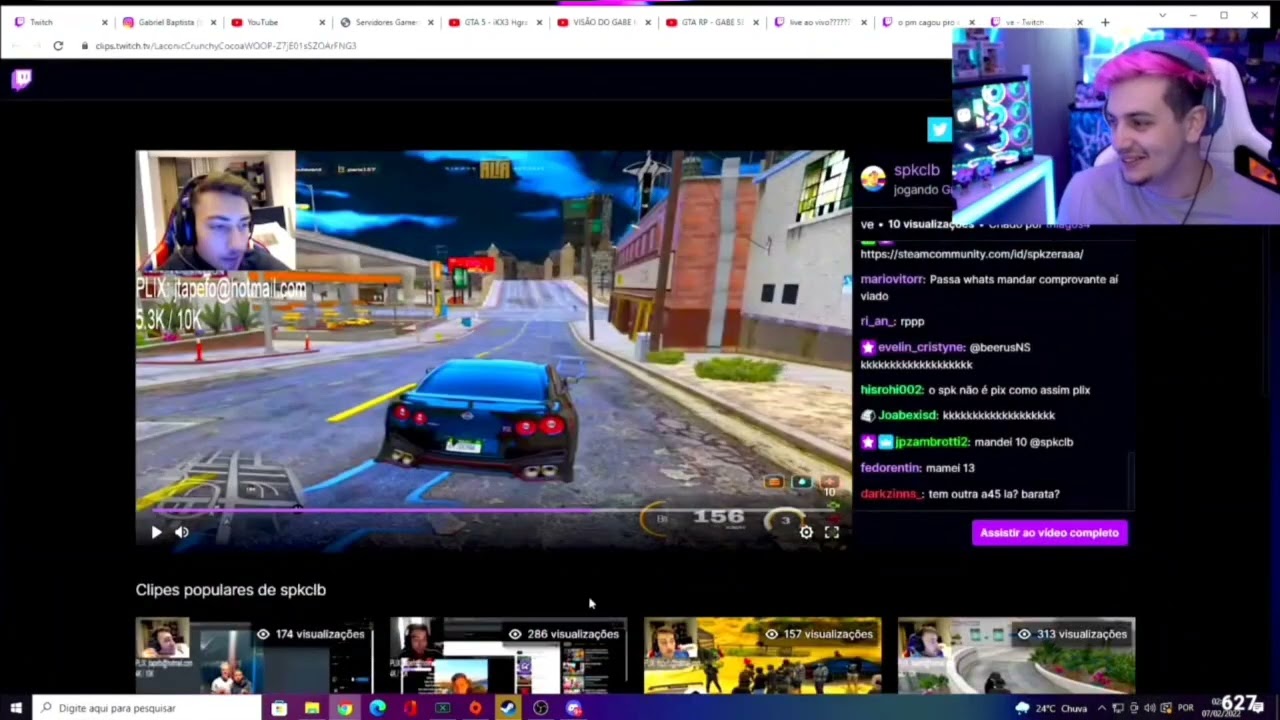 GABE REAGE A MALU MAS ESPERTA QUE OS POLICIAIS