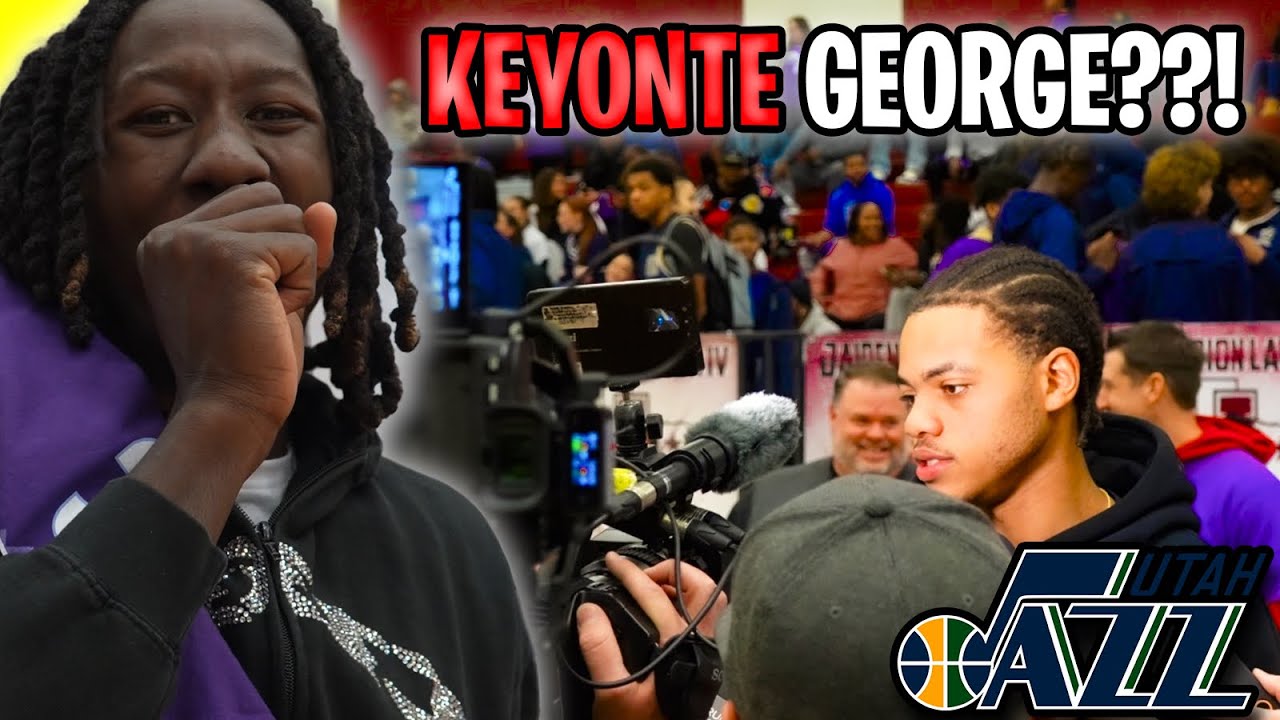 NBA Star Keyonte George Pulls Up Utah Jazz at Lewisville vs #2 Little Elm