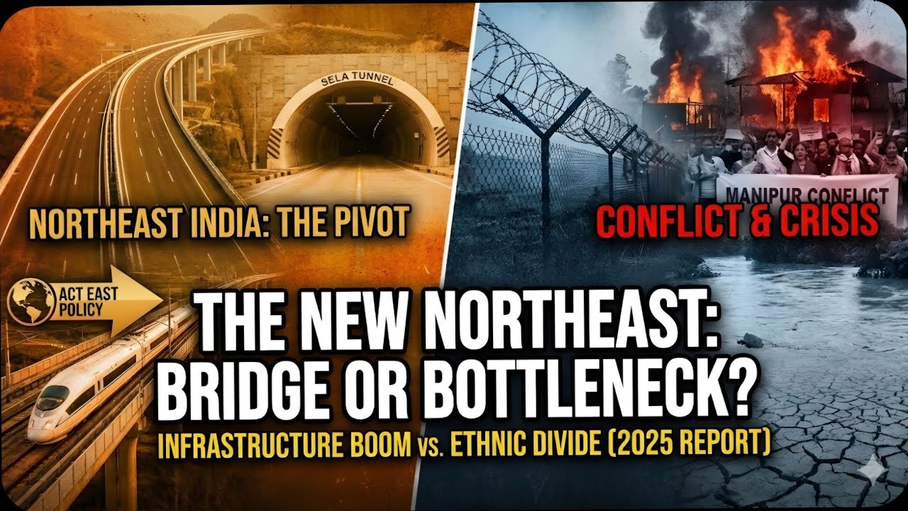 The New Northeast: India's Strategic Bridge or a Region in Crisis? (2025 Review)