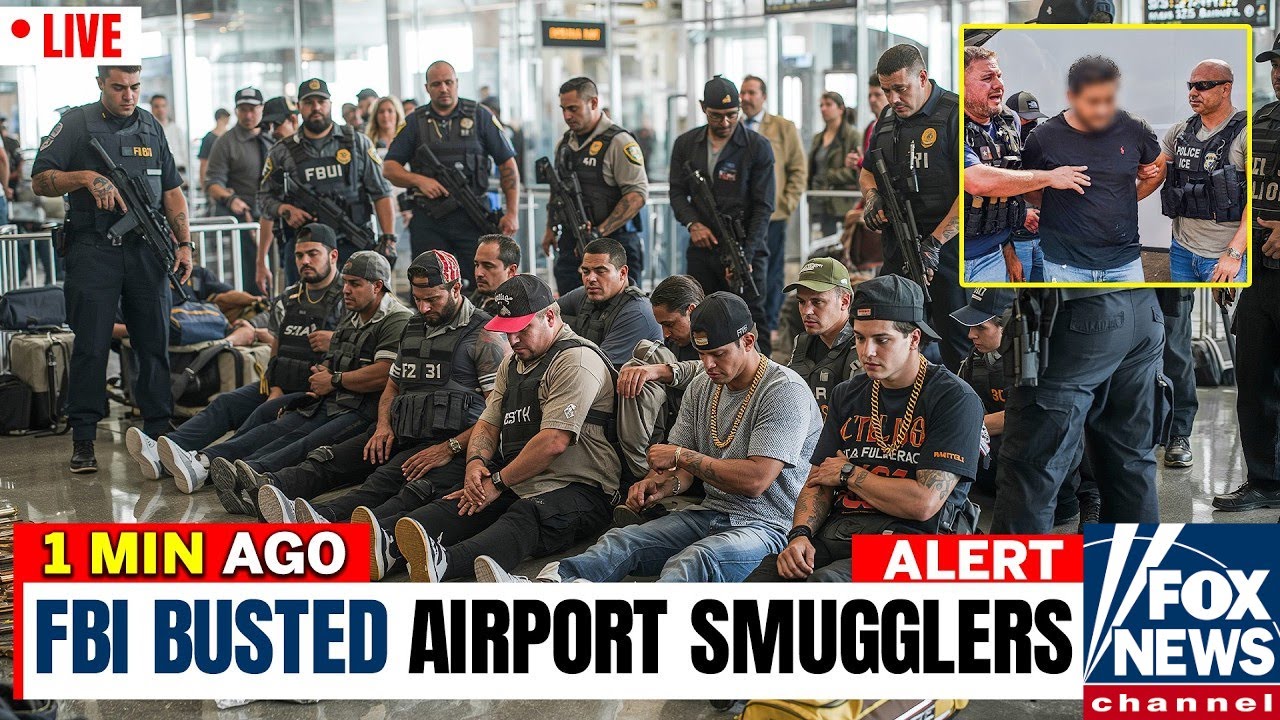 Massive FBI & HSI Raid &mdash; 15 Arrested as Airport Smuggling Network Exposed, 2.6 Kilos Seized