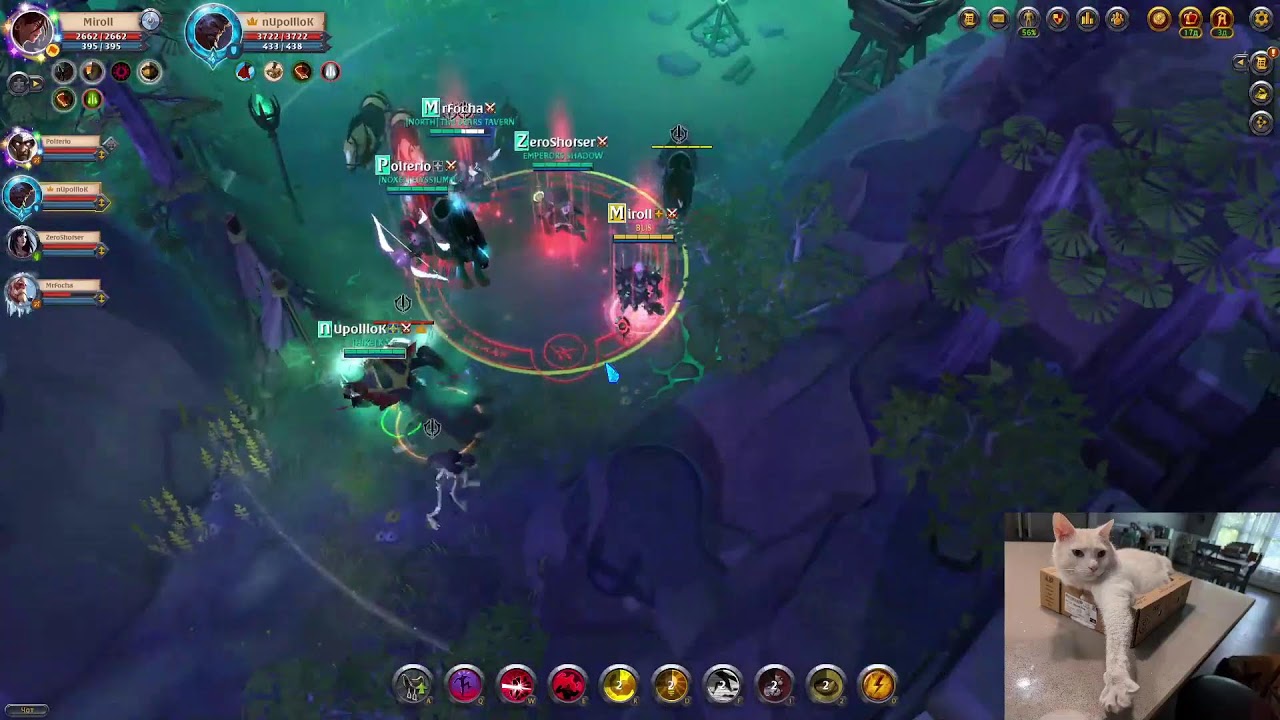 Чилим в Albion online - набор в гильдию - общаюсь с чатом