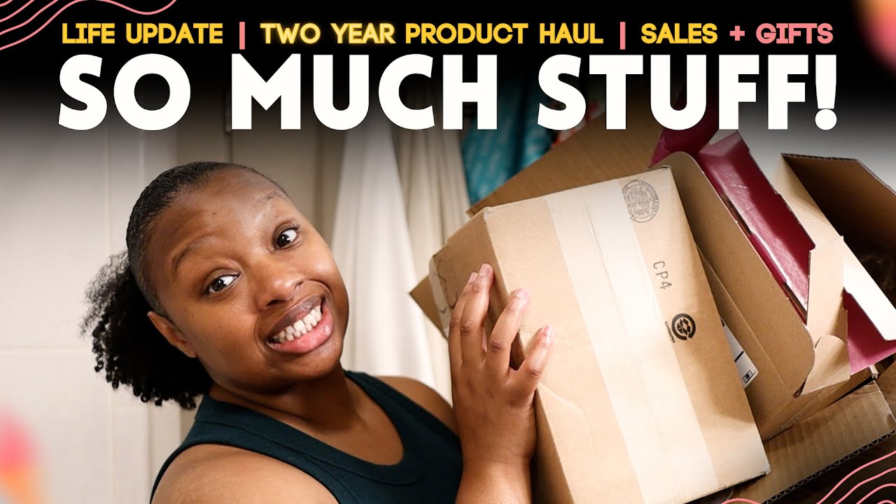 HUGE HAUL + GIVEAWAY 🛍️ Life Update, New Natural Hair Products, Repurchases + Mini Reviews (FINAL)