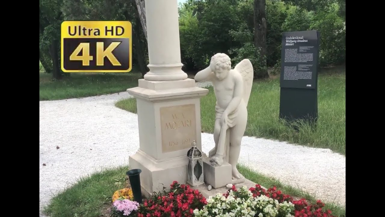 Mozart Grab | Sankt Marxer Friedhof In Wien 🇦🇹 Österreich | 4K