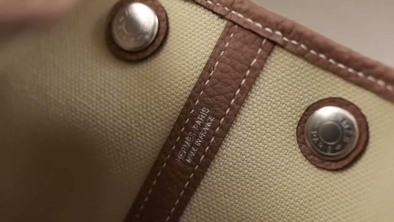the details with Hermes Garden Party From Shebag