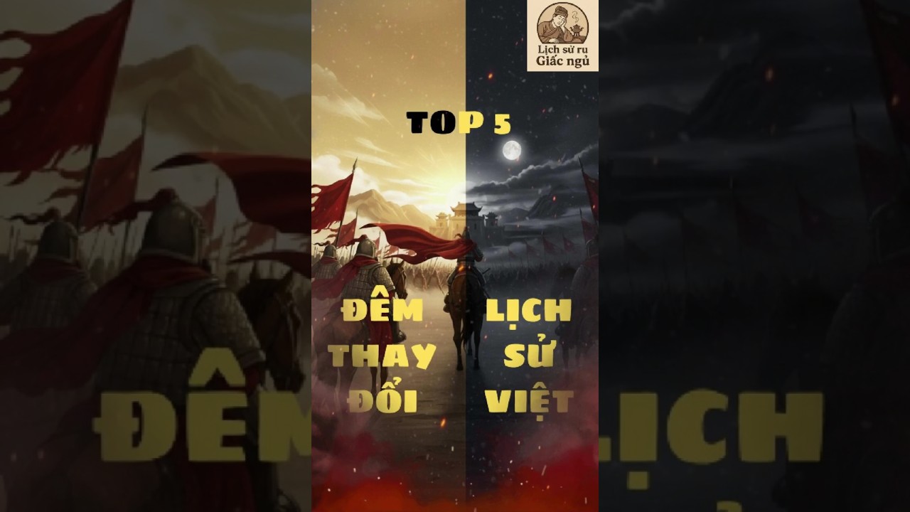 TOP 5 Đ&Ecirc;M THAY ĐỔI VẬN MỆNH LỊCH SỬ VIỆT | Lịch Sử ru Giấc Ngủ
