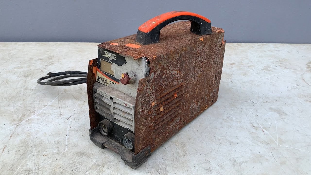 Restoration Old Broken Electric Welding Machine // Restoring Old Forgotten 200A Welding Machine
