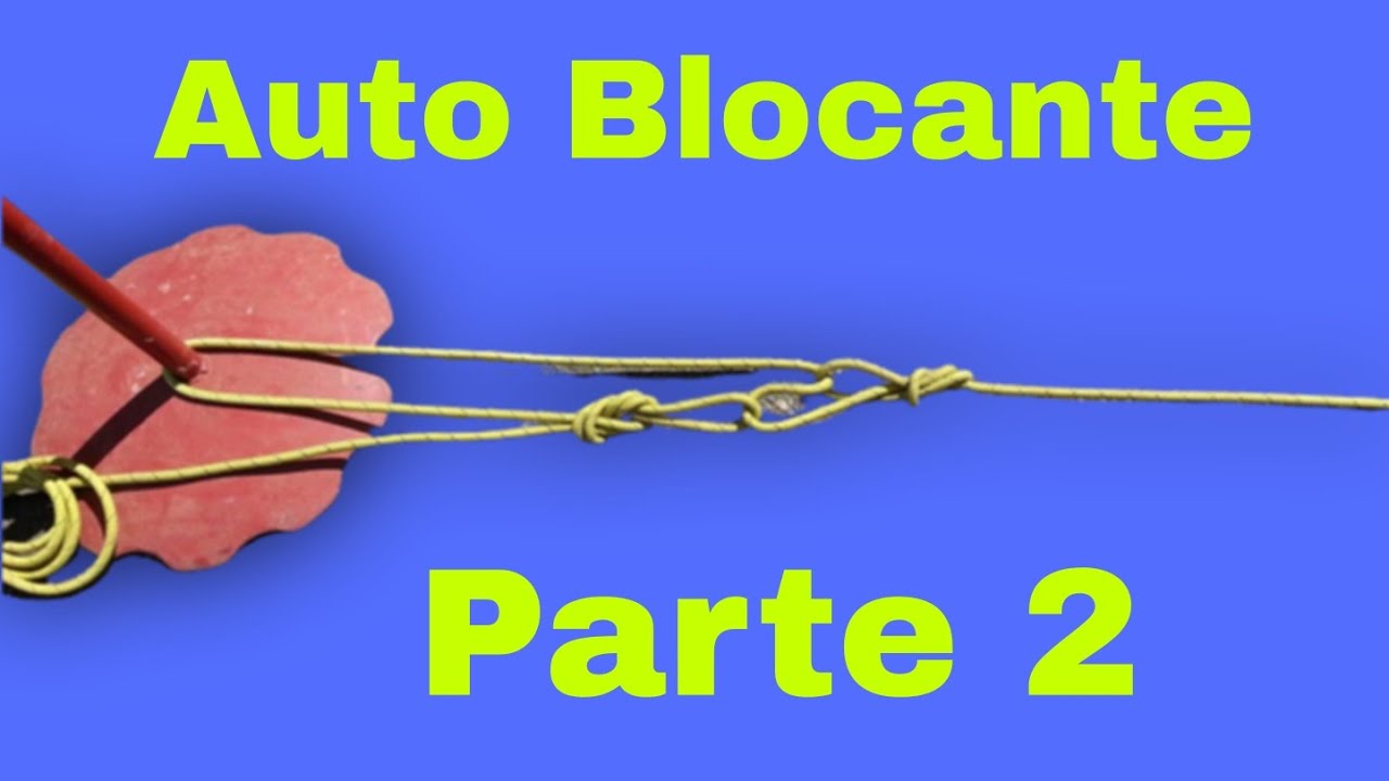Sistema Tracionamento Multiplicador de Força Auto Blocante  (Explicado) Parte 2