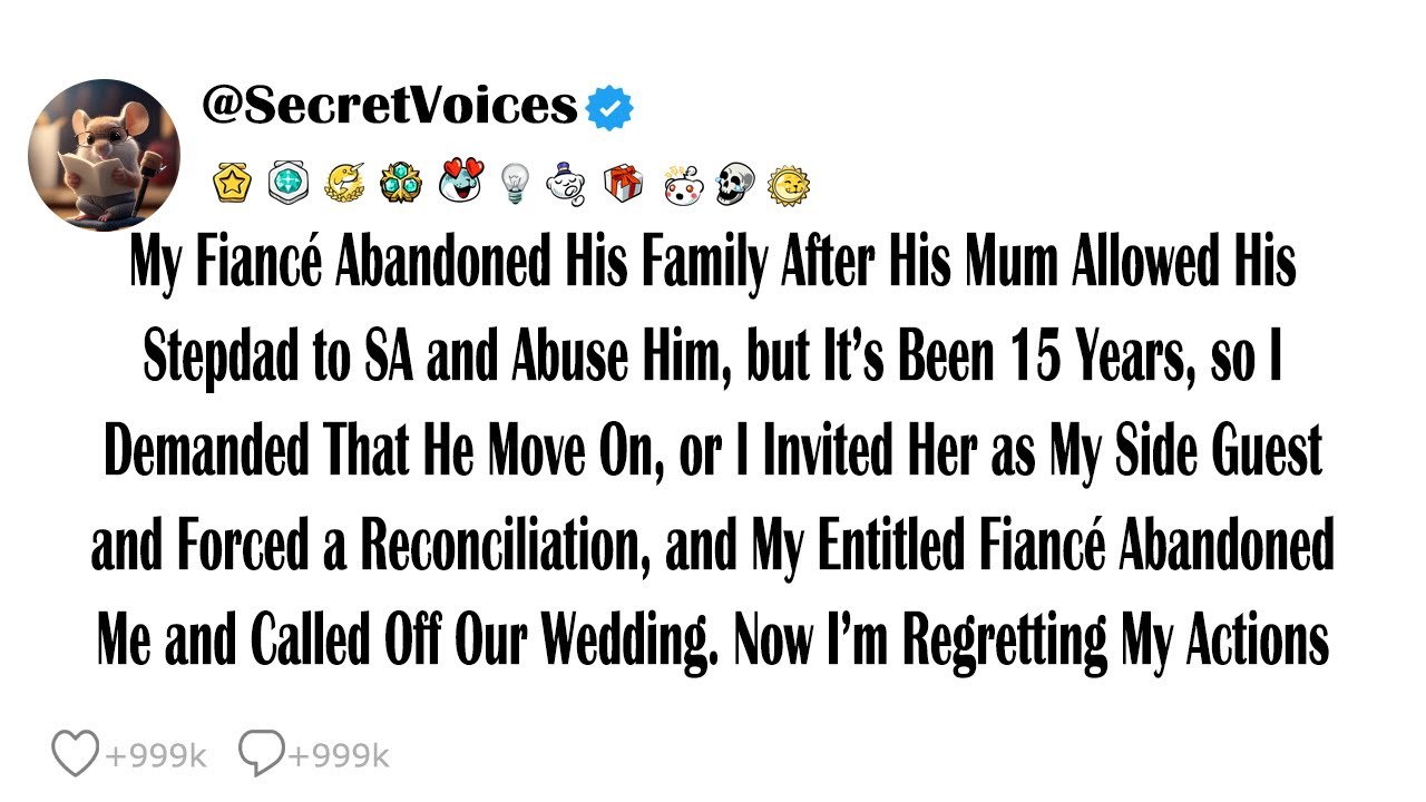 My Fiancé Abandoned His Family After His Mum Allowed His Stepdad to SA and Abuse Him, but It’s Be...