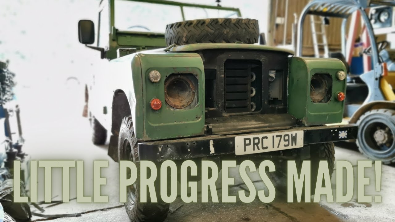 Starting The Wings | Series 3 Land Rover Ex-British Army Resto - Part 6