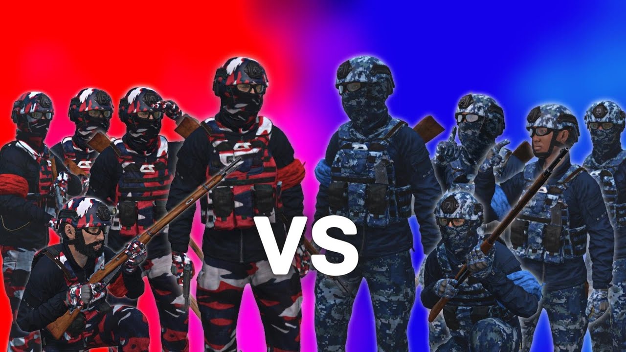 RED VS BLUE - DayZ Deathmatch