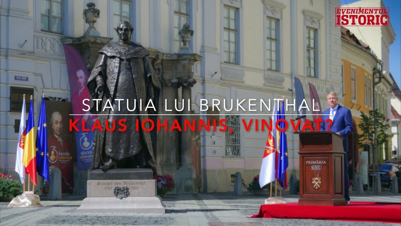 Klaus Iohannis și secretul statuii lui Samuel von Brukenthal