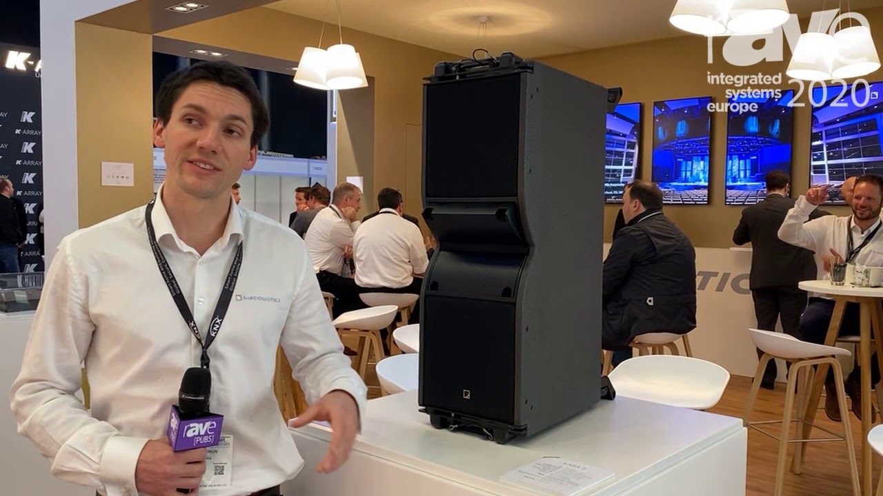 ISE 2020: L-Acoustics Shows Kara II Speaker with Variable Directivity and Improved Polar Stability