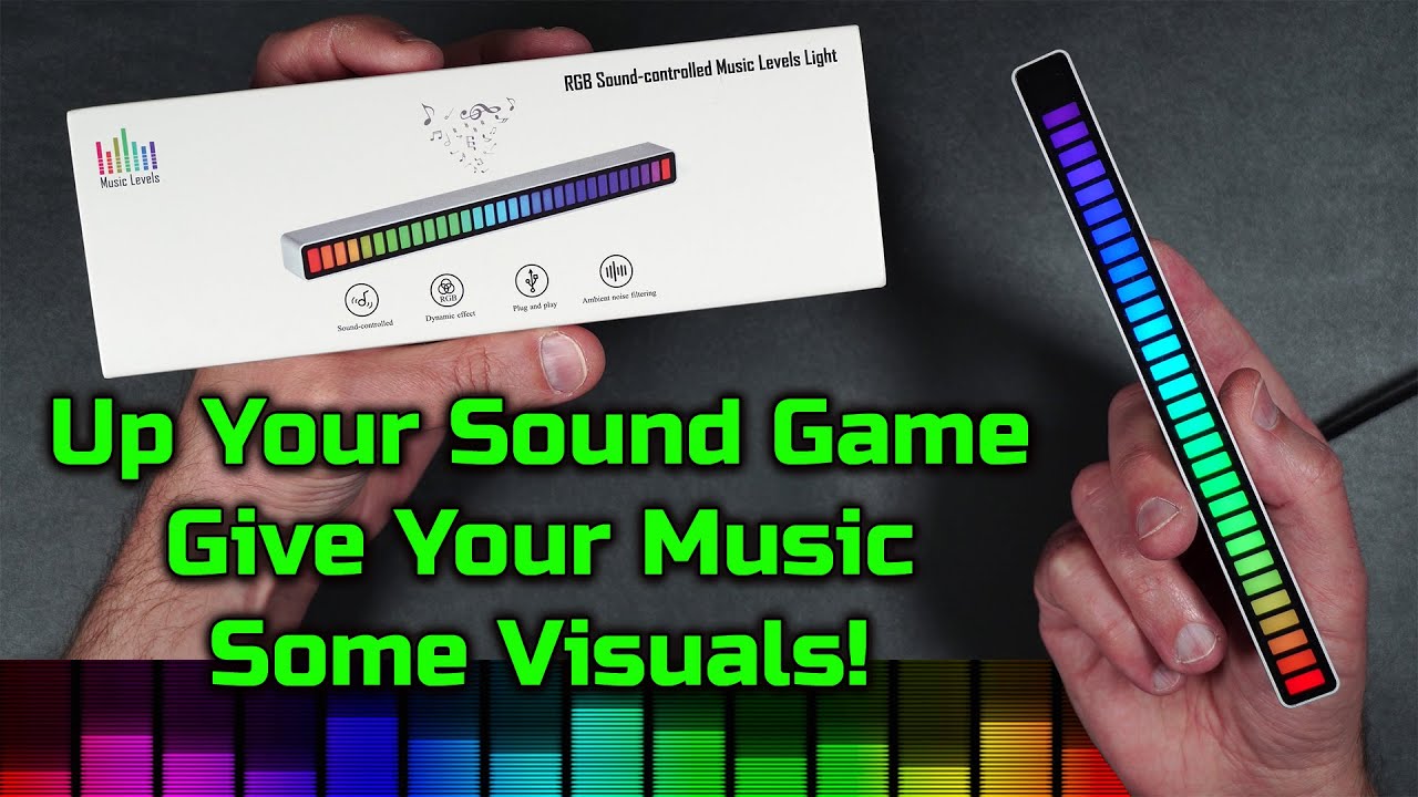 Give Your Sound Color - Music levels RGB Activated Level Lights - Everything you need to know!