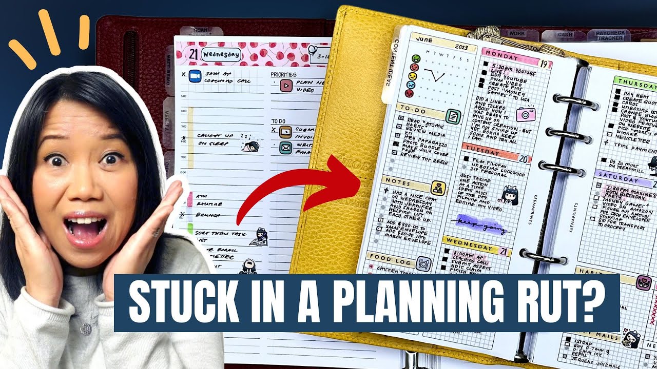 The Power of Change: How Changing Planner Size & Page Layouts Boosts Productivity