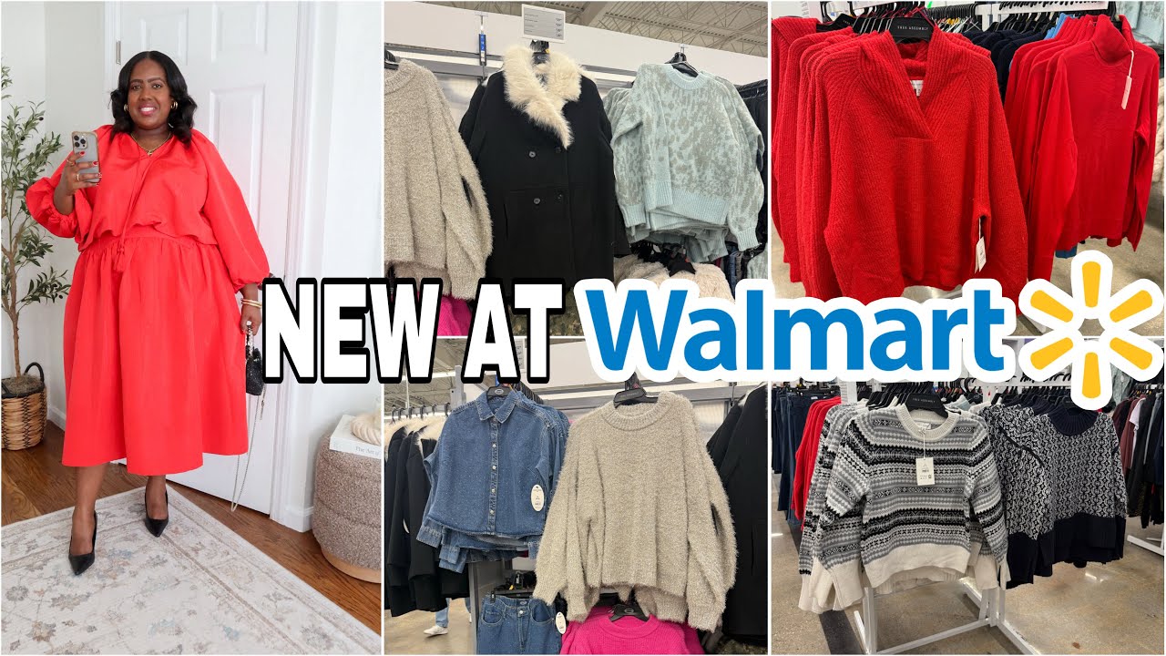 WALMART: ПОКУПАЙТЕ СО МНОЙ | НОВИНКИ ПРАЗДНИЧНОЙ И ЗИМНЕЙ МОДЫ 2025 ГОДА