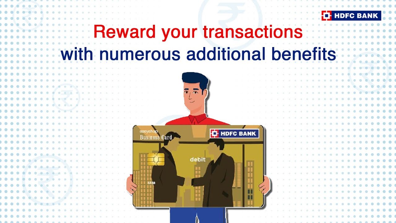 Business Debit Card Product Features | HDFC Bank