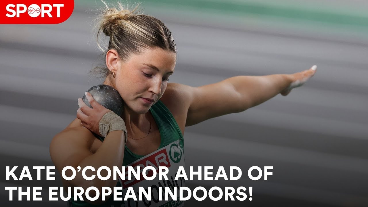 Team Ireland's Kate O'Connor ahead of the European Indoor Athletics Championships!