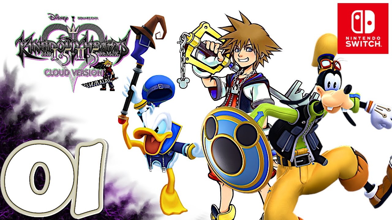 KINGDOM HEARTS FINAL MIX (Cloud) [Switch] | Gameplay Walkthrough Part 1 Prologue | No Commentary