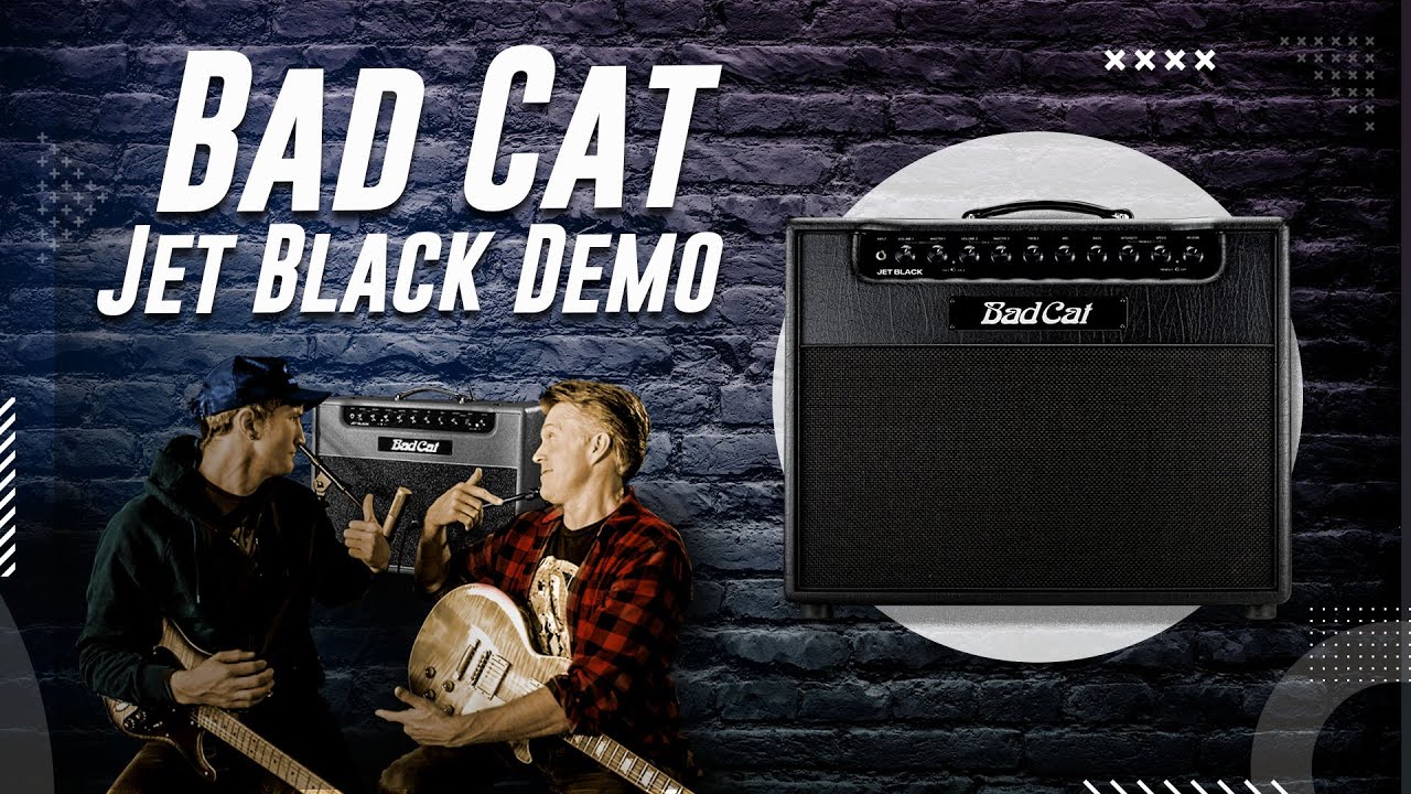 Демонстрация усилителя Bad Cat Jet Black