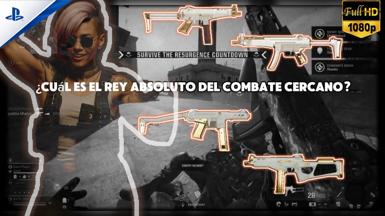 &iexcl;Los Mejores Subfusiles de Warzone Black Ops 6! 🔥 &iquest;Cu&aacute;l Revienta M&aacute;s?