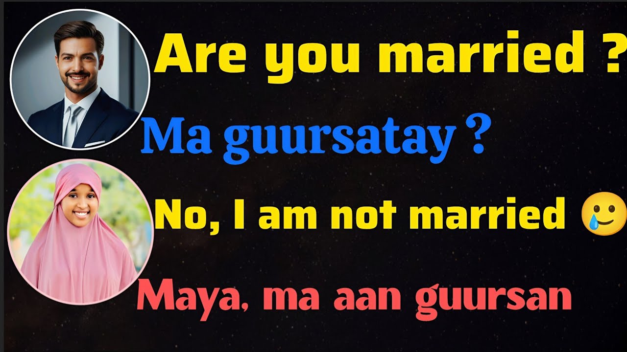 English and Somali Conversations For Beginners | Wada-sheekeysi - Lesson 1/2 @Luqadda