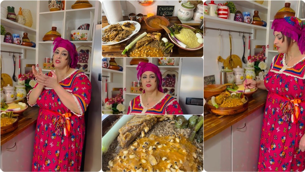 Massa fairouz prépare un couscous avec Achdluh#Ghenia#girlkabyl#نوميديالزول#ziya_inspiration