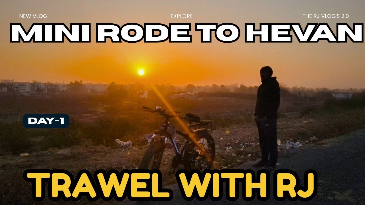 “30 Days Challenge Day-1 🌄 | Mini Road to Heaven 😍 | Travel With RJ ||