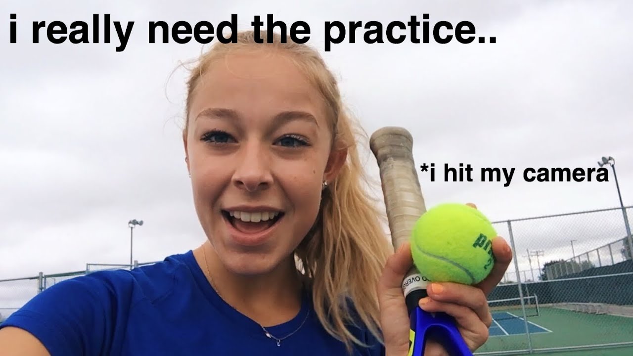 playing tennis + messing around at work!!