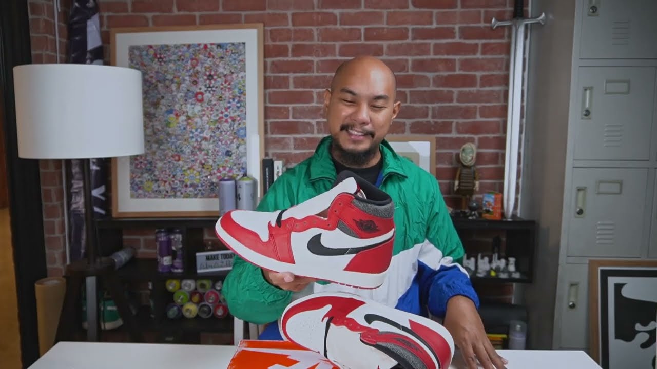 PERFECT. Jordan 1 Lost & Found Sneaker Review: Unboxing, Materials & On Foot (2022 High OG Chicago)